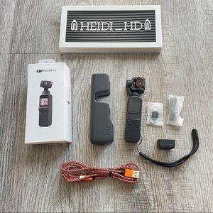 DJI Pocket 2 - Handheld 3-Axis Gimbal Stabilizer with 4K Camera